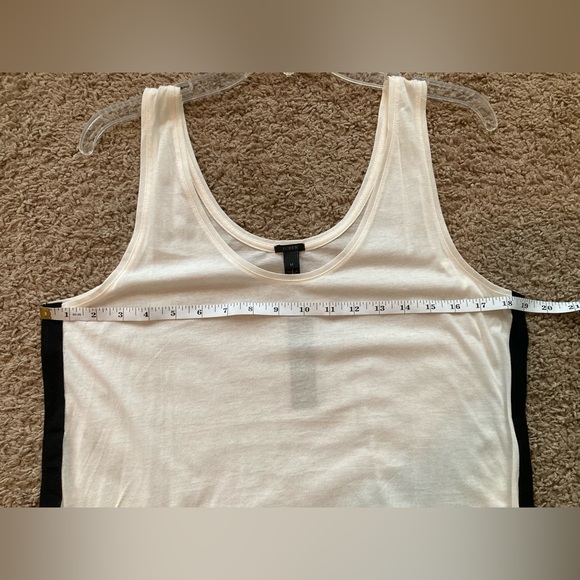 NWT J. Crew Beaded Cotton Tank. Size Medium. - Picture 5 of 9